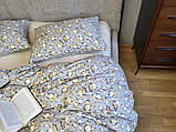 Постільна білизна фланель Фансі шампань, фото 4