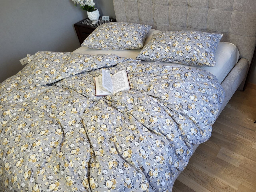 Постільна білизна фланель Фансі шампань, фото 1