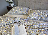 Постільна білизна фланель Фансі шампань, фото 5