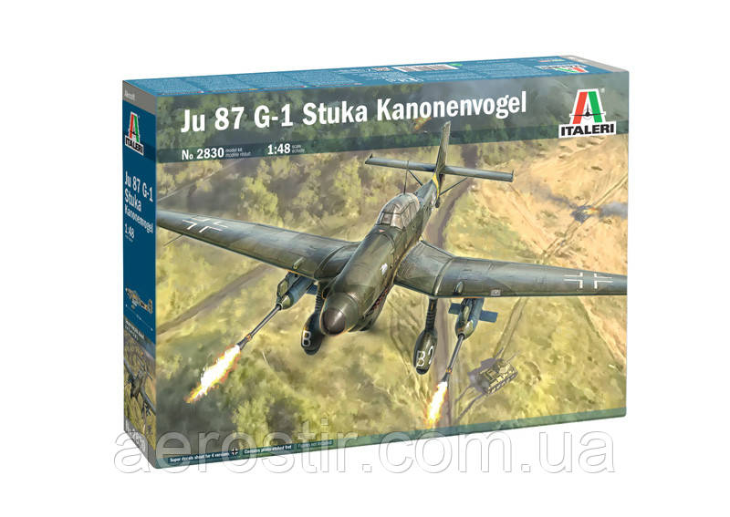Ju 87 G-1 Stuka Kanonenvogel 1/48 Italeri 2830