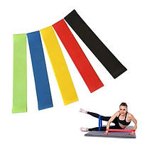 Фітнес резинки для тренувань 5 шт з чохлом