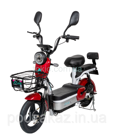 Електроскутер Atlas Cool Red HLZ, фото 1