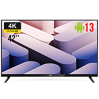Телевизор LED TV T77221 42" Smart TV Android 13.0 FullHD DVB-T2+DVB-С