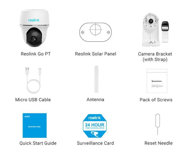 4G камера Reolink Go PT Plus (4Mp, AI, 3G)