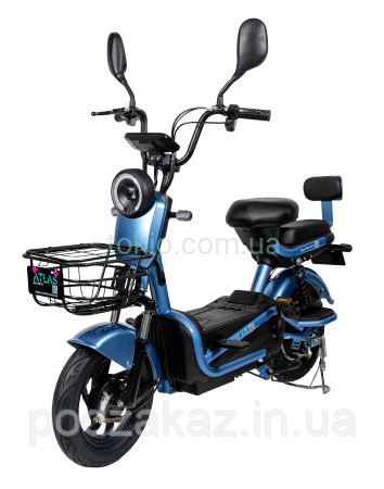 Електроскутер Atlas Elegant Blue HLZ, фото 1