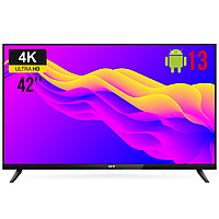 Телевизор LED TV T0921 42" Smart TV Android 13.0 FullHD DVB-T2+DVB-С