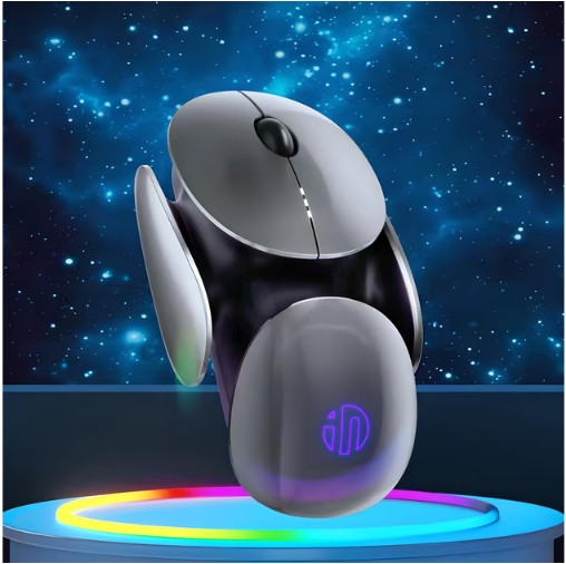 Мышка 2в1 беспроводная Inphic X2 RGB аккумуляторная Мышка 2в1 беспроводная Inphic X2 RGB аккумуляторная