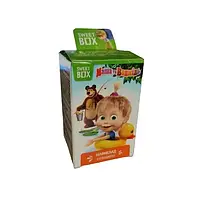 Маша и Медведь Masha and the Bear Свитбокс Sween box мармелад с игрушкой в коробке свитбокс