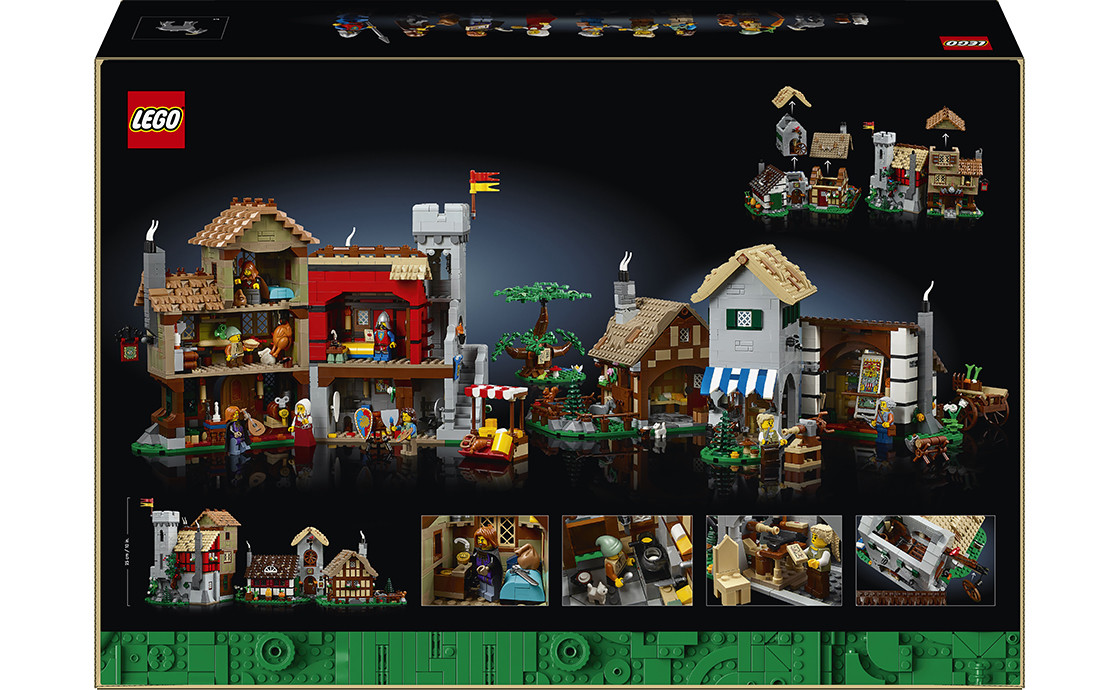 Конструктор LEGO Icons Середньовічна міська площа (10332), фото 1