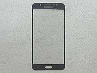 Samsung Galaxy J7 2016 (SM-J710) Black скло екрану (дисплея, тачскріна) для ремонту чорна рамка