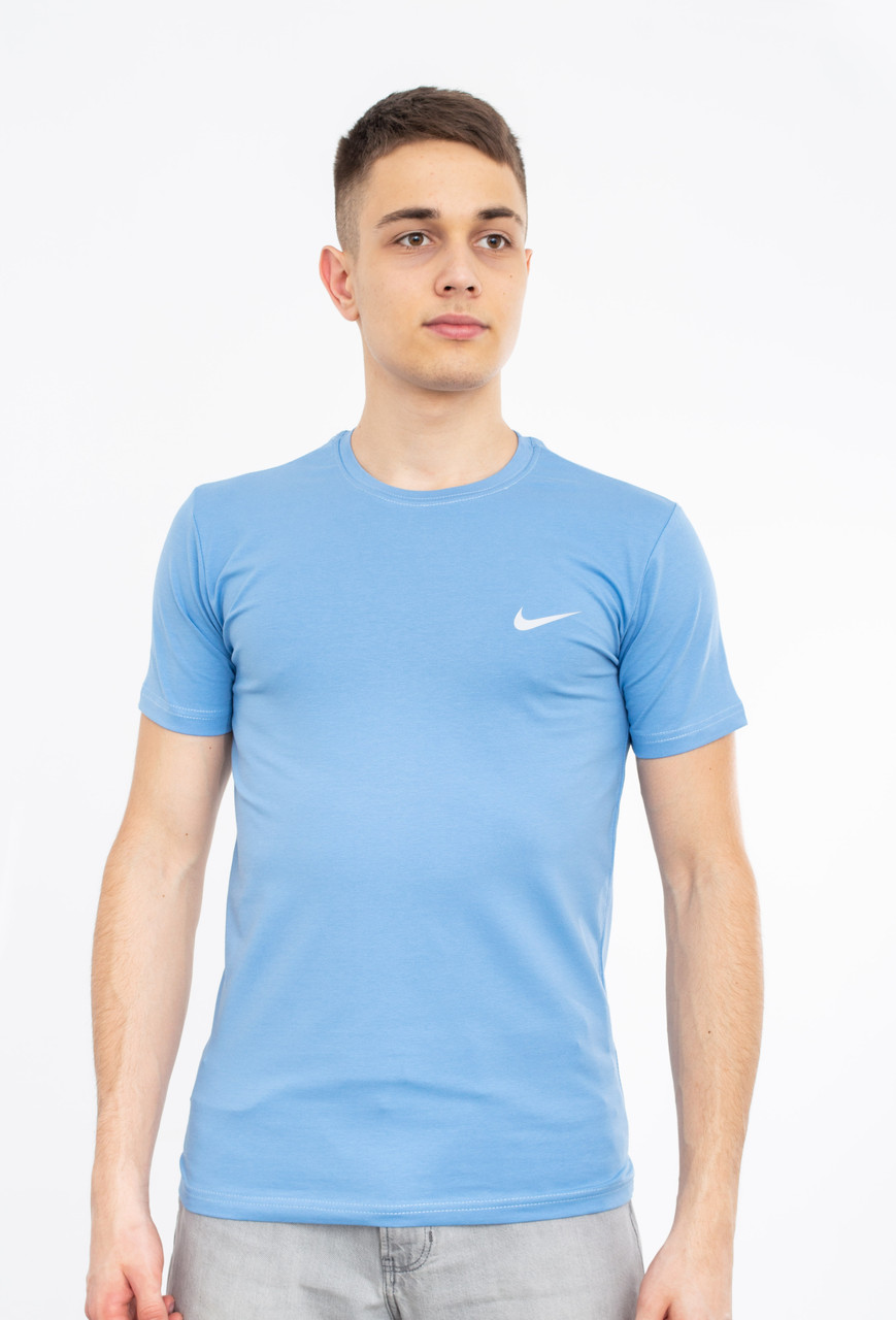 Чоловіча футболка Nike голубий