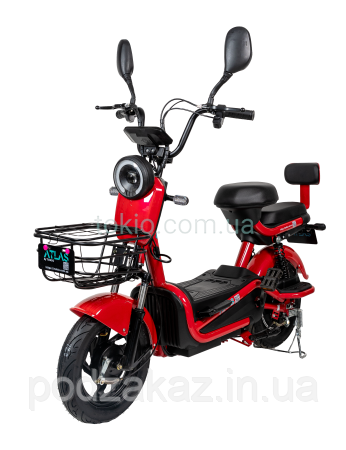 Електроскутер Atlas Elegant Red HLZ, фото 1