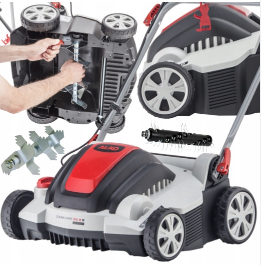 Аератор електричний AL-KO Combi Care 36.8 E Comfort (два вали Без травозбірника)