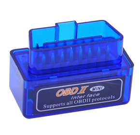 Автомобільний сканер адаптер для діагностики авто OBD2 ELM327 Bluetooth mini v2.1 дві плати, фото 3