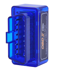 Автомобільний сканер адаптер для діагностики авто OBD2 ELM327 Bluetooth mini v2.1 дві плати, фото 5