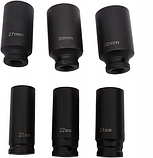 Набір ударних головок Falon Tech FT3512M 1/2" 35 одиниць., фото 5