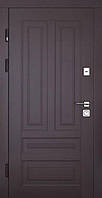 Входная дверь ТМ Abwehr 501 Country Cottage 1(КТ1 терморазрыв)RAL 8019 + Сосна Прованс уличная