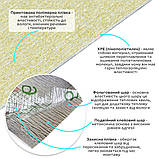 Самоклеючі шпалери жовтий меланж 2800*500*2мм (D) SW-00001782, фото 2