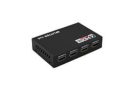 HDMI розгалужувач на 4 порти HDMI SPLITTER 1in4