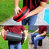 Стілець кемпінговий розкладний з регульованою висотою Retractable Folding Stool туристичний стілець для риболовлі, фото 9