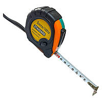 Вимірювальна рулетка з фіксатором STANDARD 5м рулетка будівельна без магніту