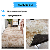 Килимок травичка для вітальні Ворсовий приліжковий килим із довгим ворсом Лохматий килимок травичка в спальню