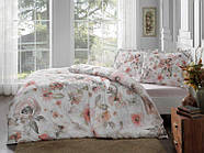 Комплект постільної білизни TAC сатин полуторний розмір Clara Somon