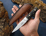 Ніж нескладною R. W. Loveless Marble M390, фото 7
