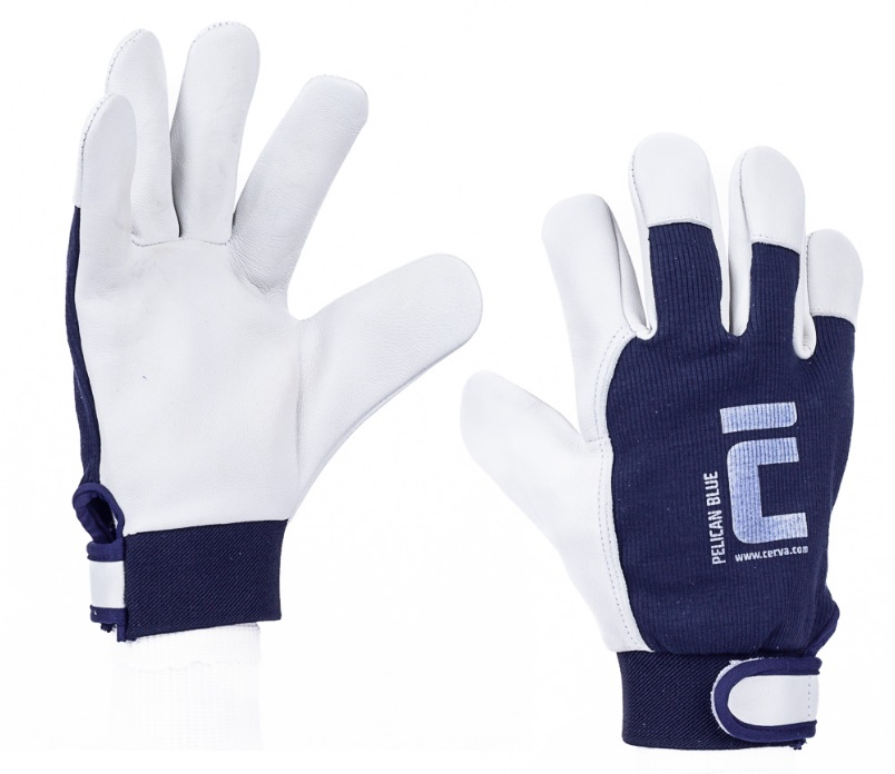 Рукавички робочі PELICAN BLUE CERVA р.10
