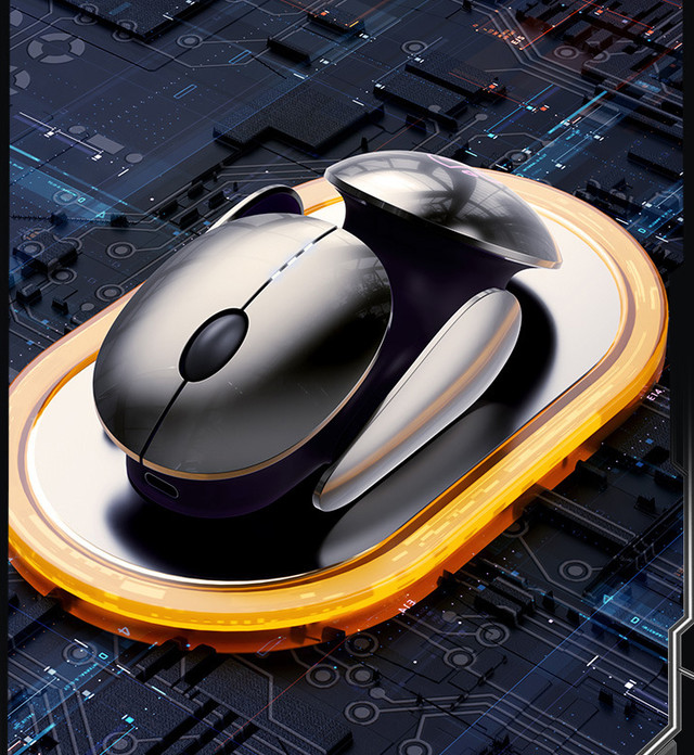 Мышка 2в1 беспроводная Inphic X2 RGB аккумуляторная Мышка 2в1 беспроводная Inphic X2 RGB аккумуляторная