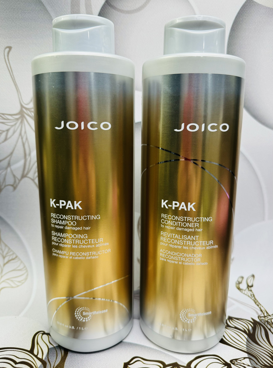 Шампунь і кондиціонер для відновлення пошкодженого волосся Joico K-Pak, по 50 мл