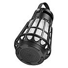 Бездротова колонка Bluetooth - Ліхтар з LED підсвічуванням HOCO BS61 |BT5.3, USB/AUX/TF/FM| Black, фото 7