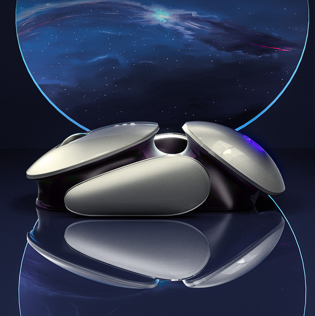 Мышка 2в1 беспроводная Inphic X2 RGB аккумуляторная Мышка 2в1 беспроводная Inphic X2 RGB аккумуляторная