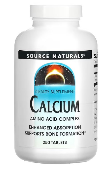 Кальций Calcium Source Naturals, 250 таблеток - фото 1 - id-p1655230857