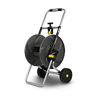 Котушка для шланга Karcher "HT80" на колесах, металеве, регулювання висоти ручки візка, довжина шланга: 1/2