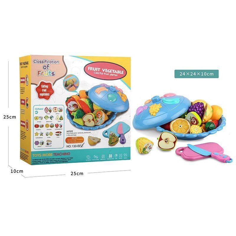 Ігровий набір продуктів Bambi на таці, 130B1