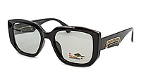 Солнцезащитные очки Женские Поляризационные с фотохромной линзой (хамелеон) M&JJ серый 377