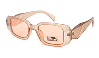 Солнцезащитные очки Женские Поляризационные с фотохромной линзой (хамелеон) M&JJ розовый 400
