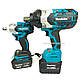 Гайковерт акумуляторний ударний безщітковий Makita DTW1001Z (36V, 6AH) 2100 HM - фото 5 - id-p2132288405