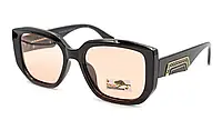 Солнцезащитные очки Женские Поляризационные с фотохромной линзой (хамелеон) M&JJ розовый 379