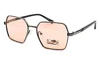 Солнцезащитные очки Женские Поляризационные с фотохромной линзой (хамелеон) M&JJ розовый 405