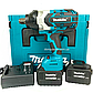 Гайковерт акумуляторний ударний безщітковий Makita DTW1001Z2 (36V, 6AH), 1500 HM, фото 2