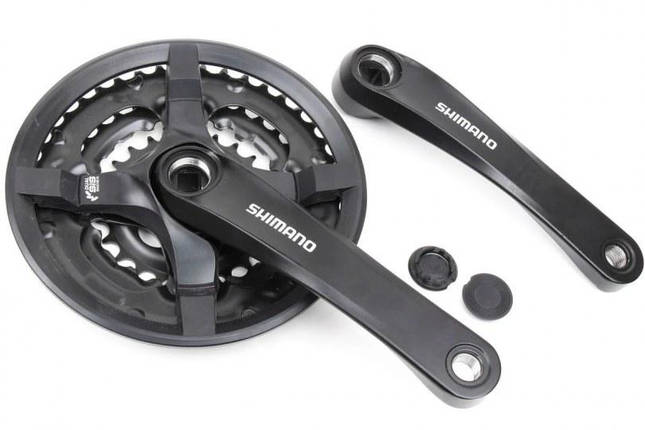 Shimano (NEW) Система шатунів SHIMANO TY501, фото 1