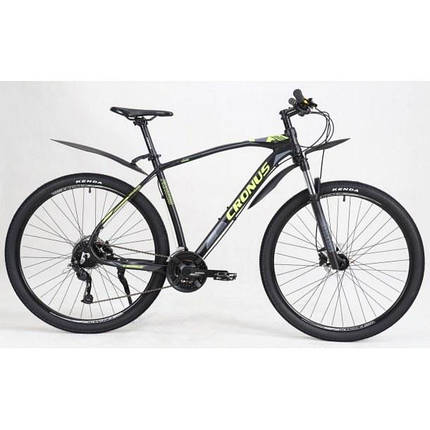 Cronus Велосипед Cronus FANTOM 27.5" 19.5" Чорний-Салатовий, фото 3