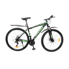 CROSS Велосипед CROSS Stinger 29" 19" Чорний-Зелений