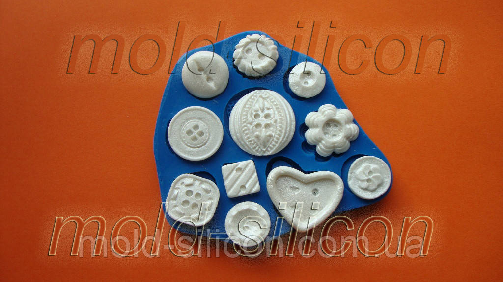 Силіконовий молд "Пвугвиці набір", фото 1