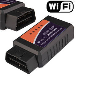 Автомобільний сканер Elm327 WiFi OBDII, фото 1