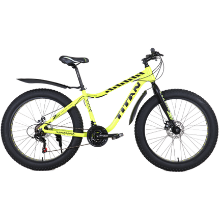 Titan Велосипед Titan Crossover 26" 17" Неоновий жовтий-чорний, фото 1
