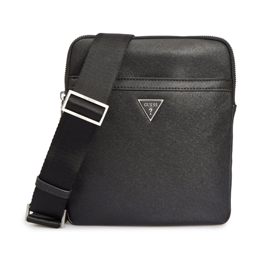 Чоловіча шкіряна сумка Guess Vezola. (0363)