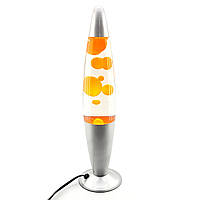 Светильник-ночник "Лава Лампа" оранжевая 41см (34176C)